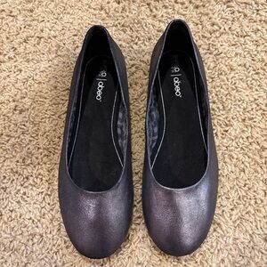 Abeo Pro System Cambridge Silver Shinny Flat Size 7.5